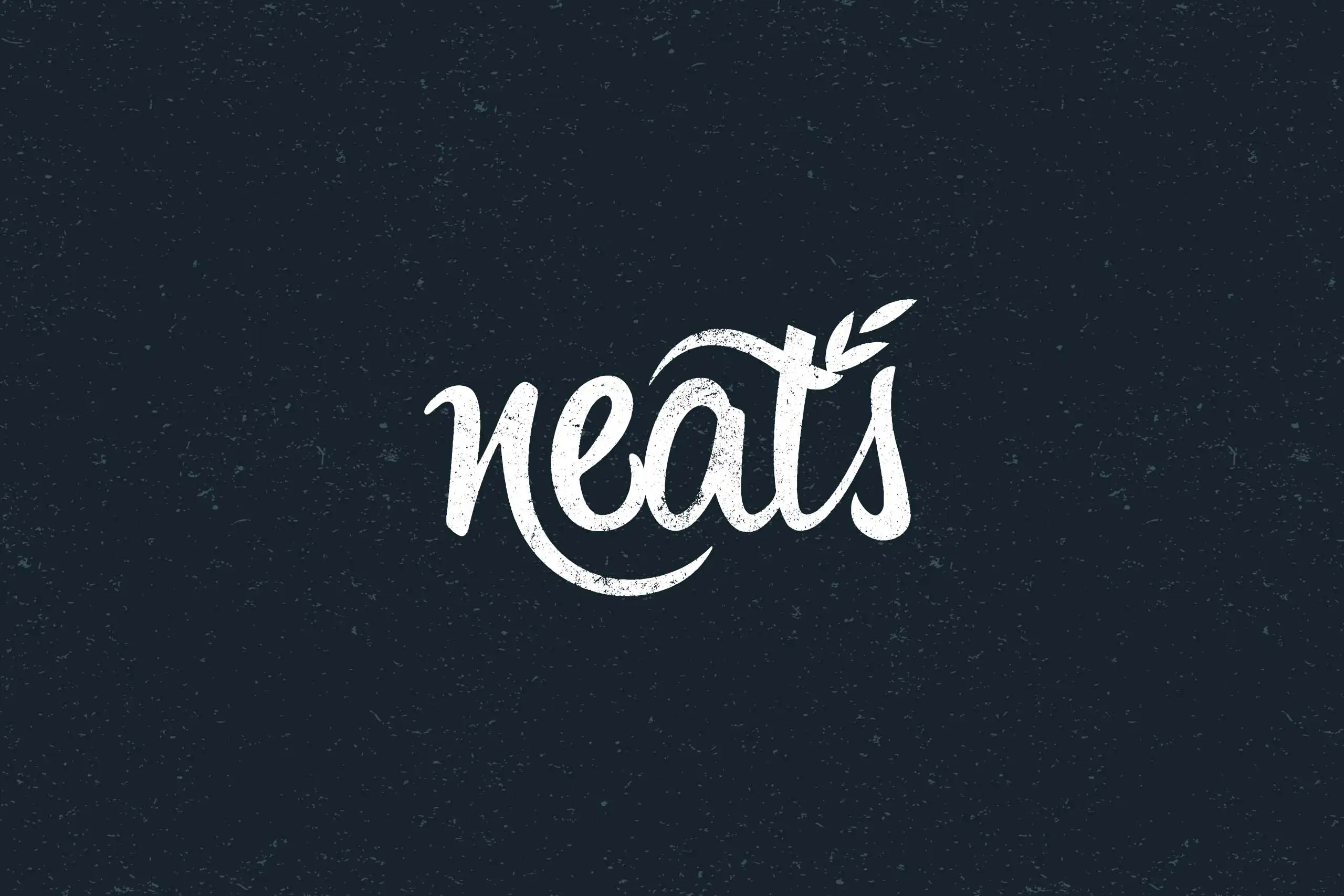 Logo design for Neat's Rice Crackers, by Lee Mason, Freelance Graphic Designer, London.