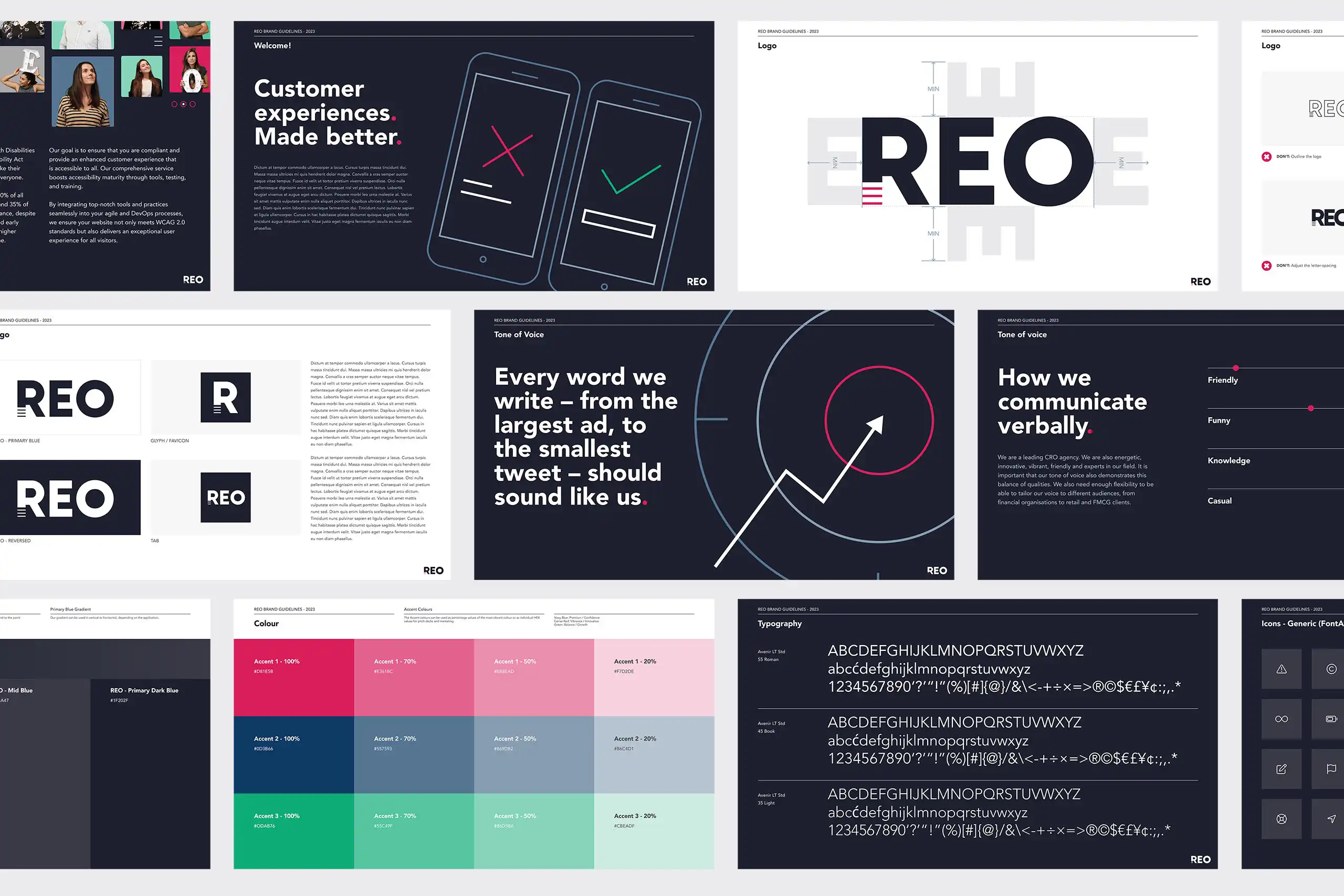 Brand Identity Design and Brand Guidelines for a User Experience agency by Lee Mason, Freelance Graphic Designer, London.